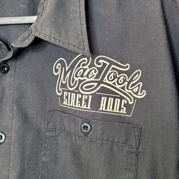 Mac Tools Street Rods Button Down Shirt Size 2X - Picture 2 of 6